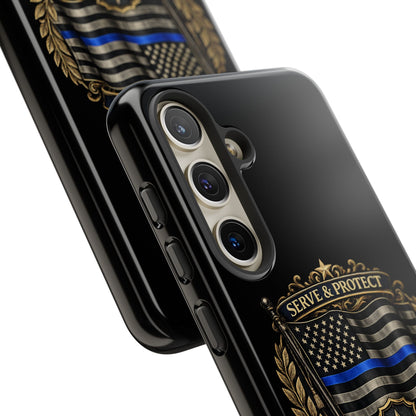Blue Line Legacy Tough Phone Case