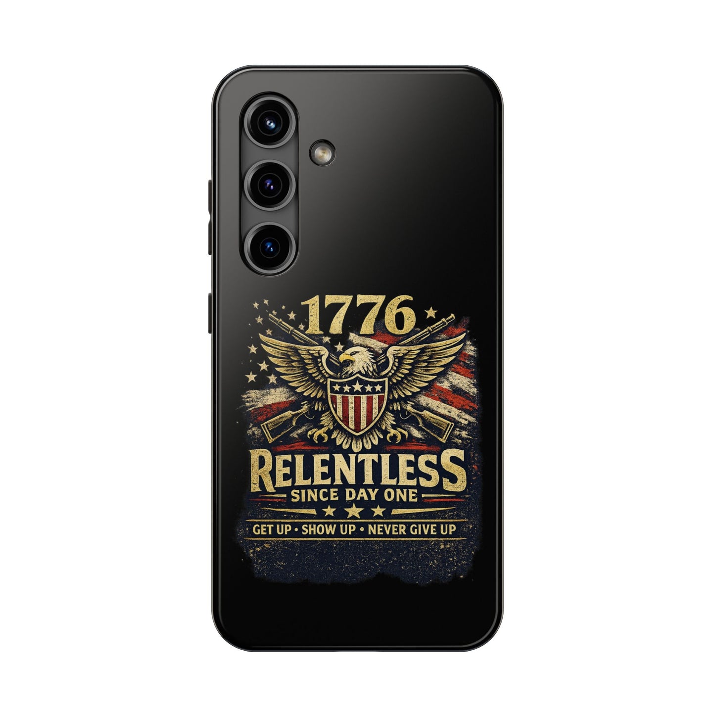 Patriotic 4th of July Tough Phone Case | Shockproof Protective Cover for iPhone & Samsung | USA Independence Day Design