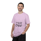 Custom Name & Age Birthday Crew T-Shirt – Personalized Group Shirt