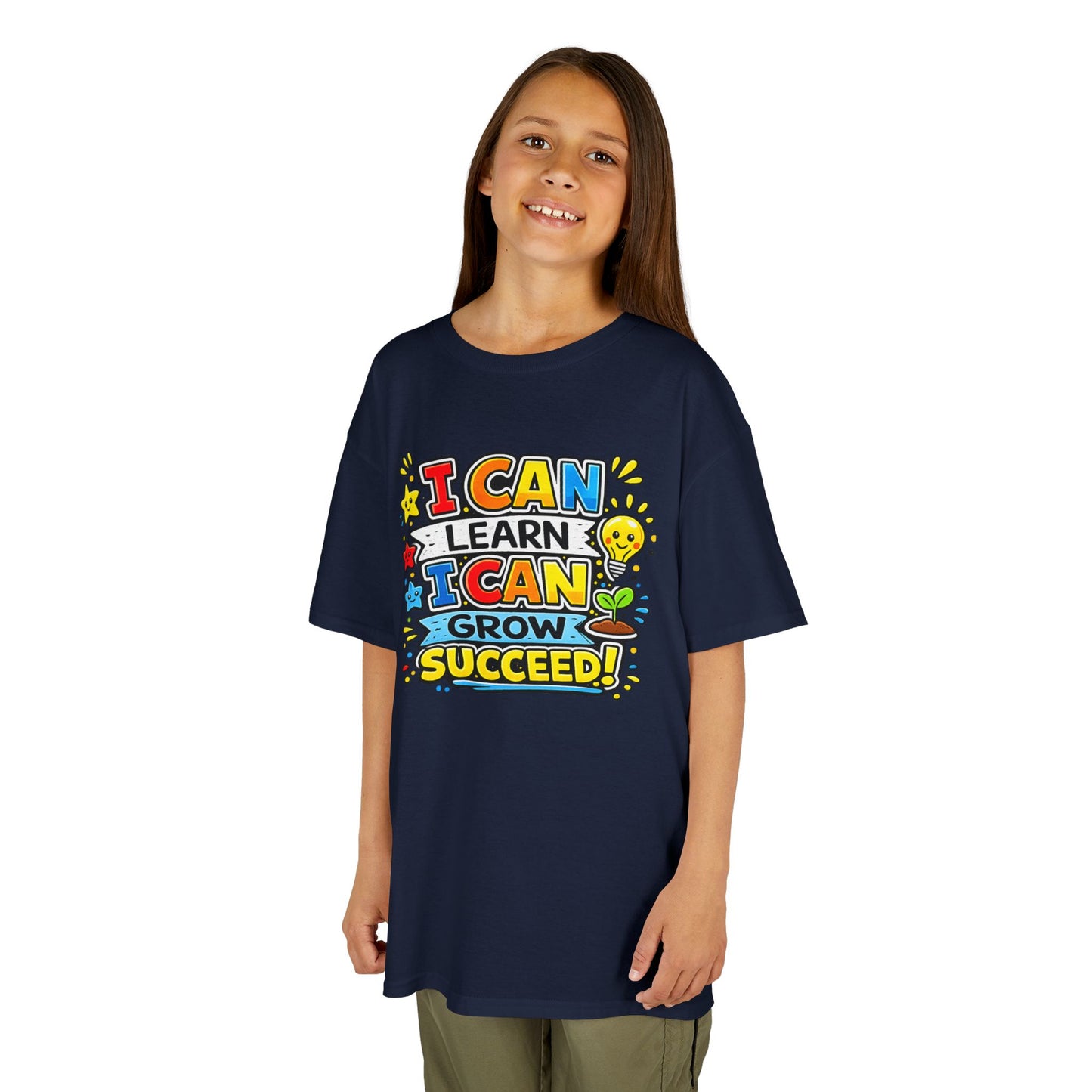 Kids Heavy Cotton™ Motivational Shirt