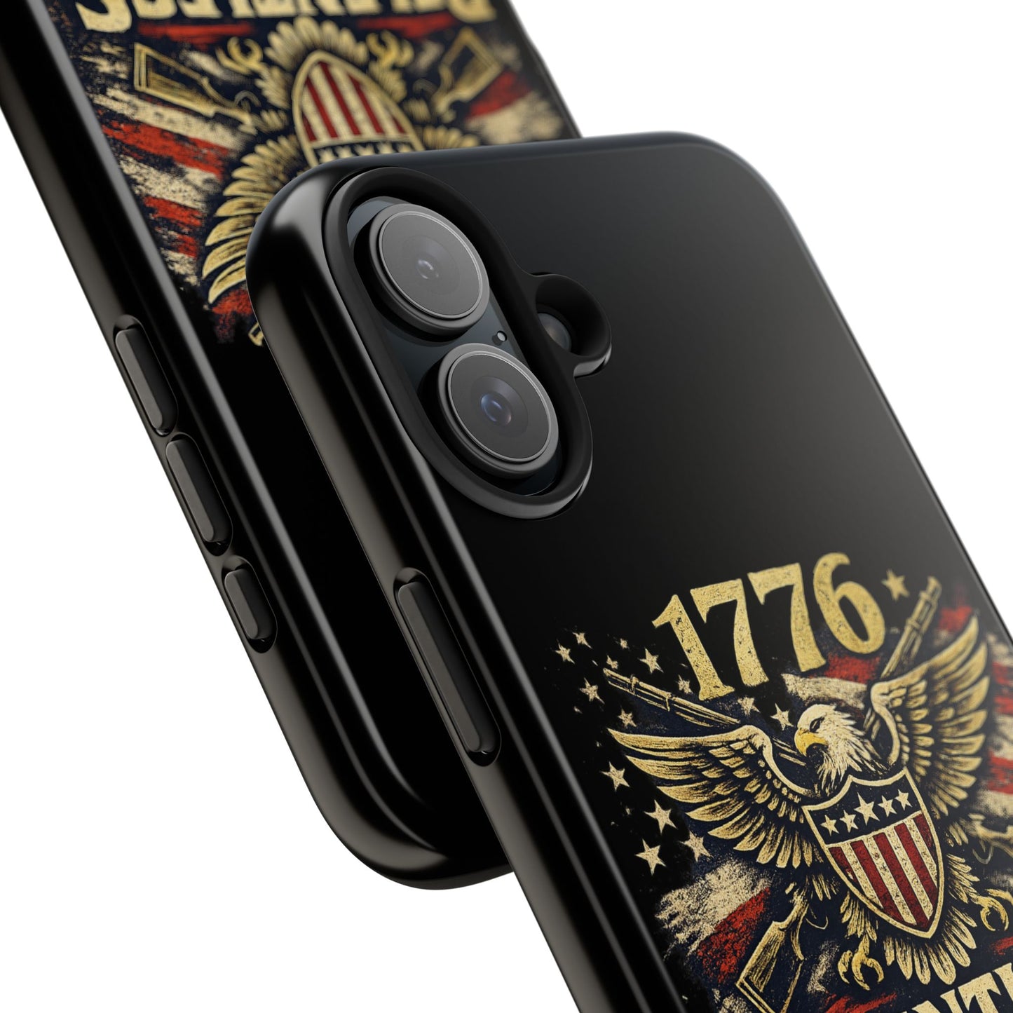 Patriotic 4th of July Tough Phone Case | Shockproof Protective Cover for iPhone & Samsung | USA Independence Day Design