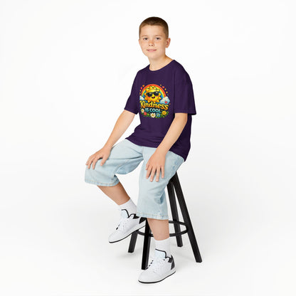 Kids Heavy Cotton™ Tee "Kindness is Cool"