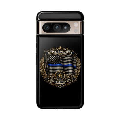 Blue Line Legacy Tough Phone Case