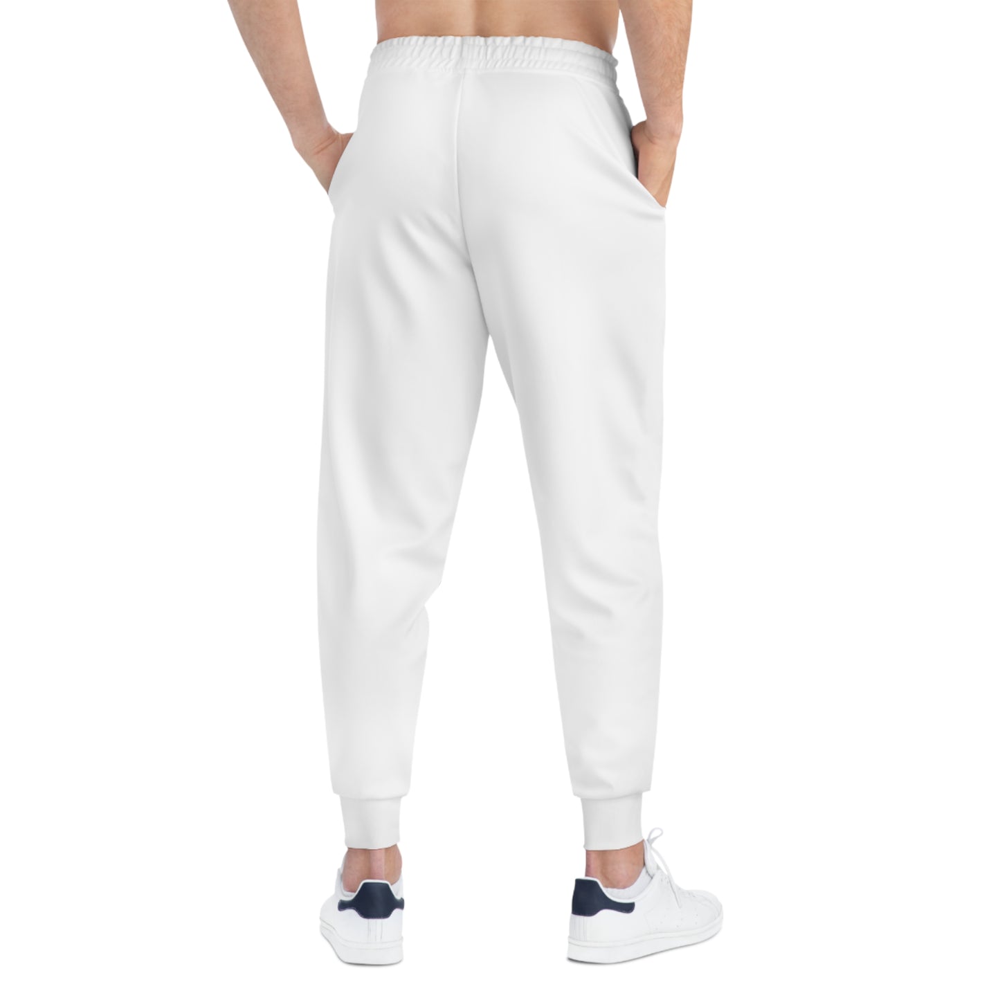 Elite Motivational UNISEX Joggers – Achieve in Comfort & Style (White)