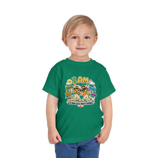 Toddler Motivational T-Shirt | Inspirational Kids Graphic Tee | Soft Cotton Toddler Shirt | Positive Mindset Children's Clothing | Everyday Comfort Tee