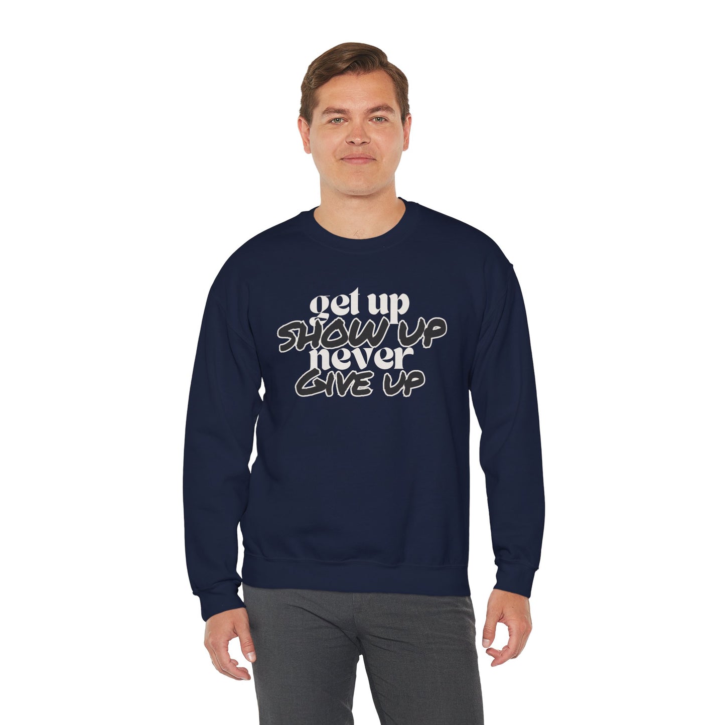 Relentless Drive Crewneck Sweatshirt UNISEX– Stay Warm, Stay Motivated