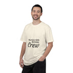 Custom Name & Age Birthday Crew T-Shirt – Personalized Group Shirt