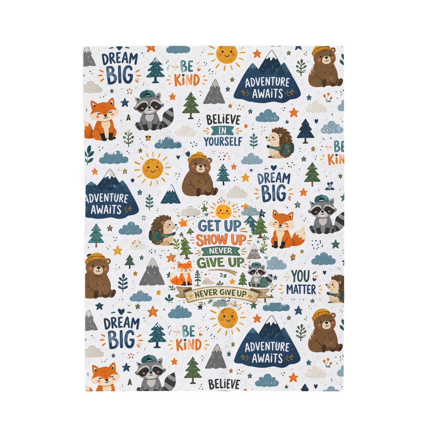 Kids Plush Velveteen Blanket – Ultra Soft Cozy Throw Blanket for Boys & Girls | Warm Lightweight Blanket for Bed, Nap Time & Gifts