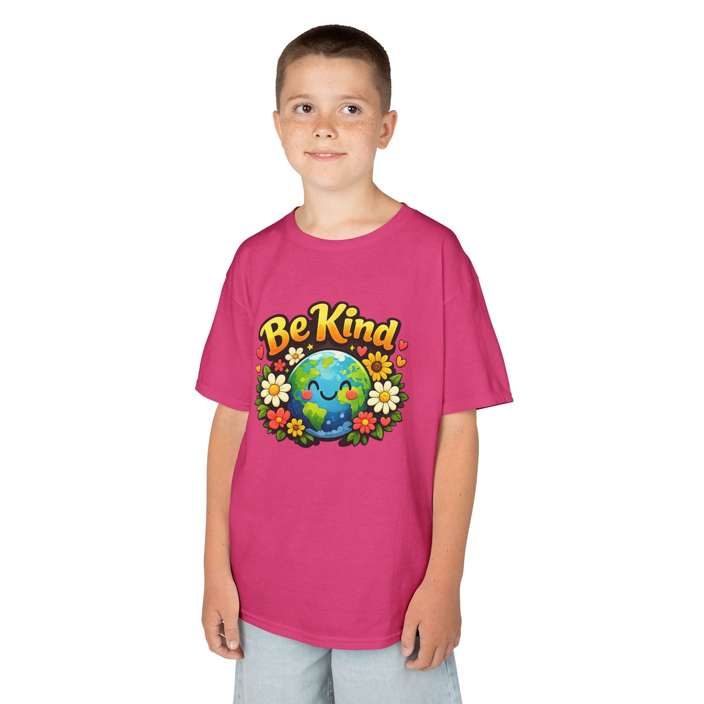 Kids Heavy Cotton™ Tee "Be Kind"