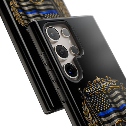 Blue Line Legacy Tough Phone Case