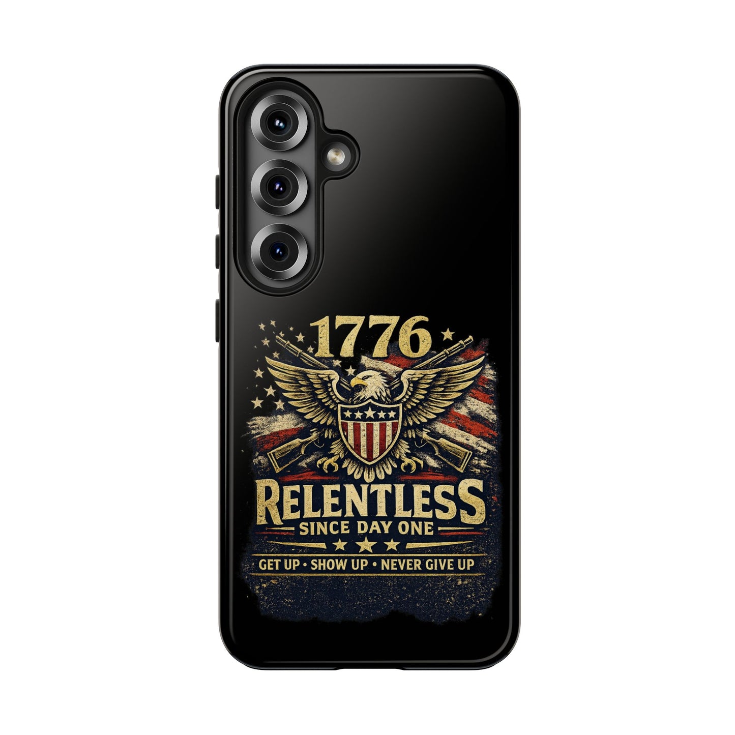 Patriotic 4th of July Tough Phone Case | Shockproof Protective Cover for iPhone & Samsung | USA Independence Day Design
