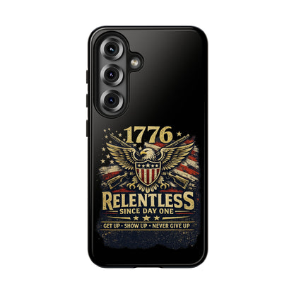 Patriotic 4th of July Tough Phone Case | Shockproof Protective Cover for iPhone & Samsung | USA Independence Day Design