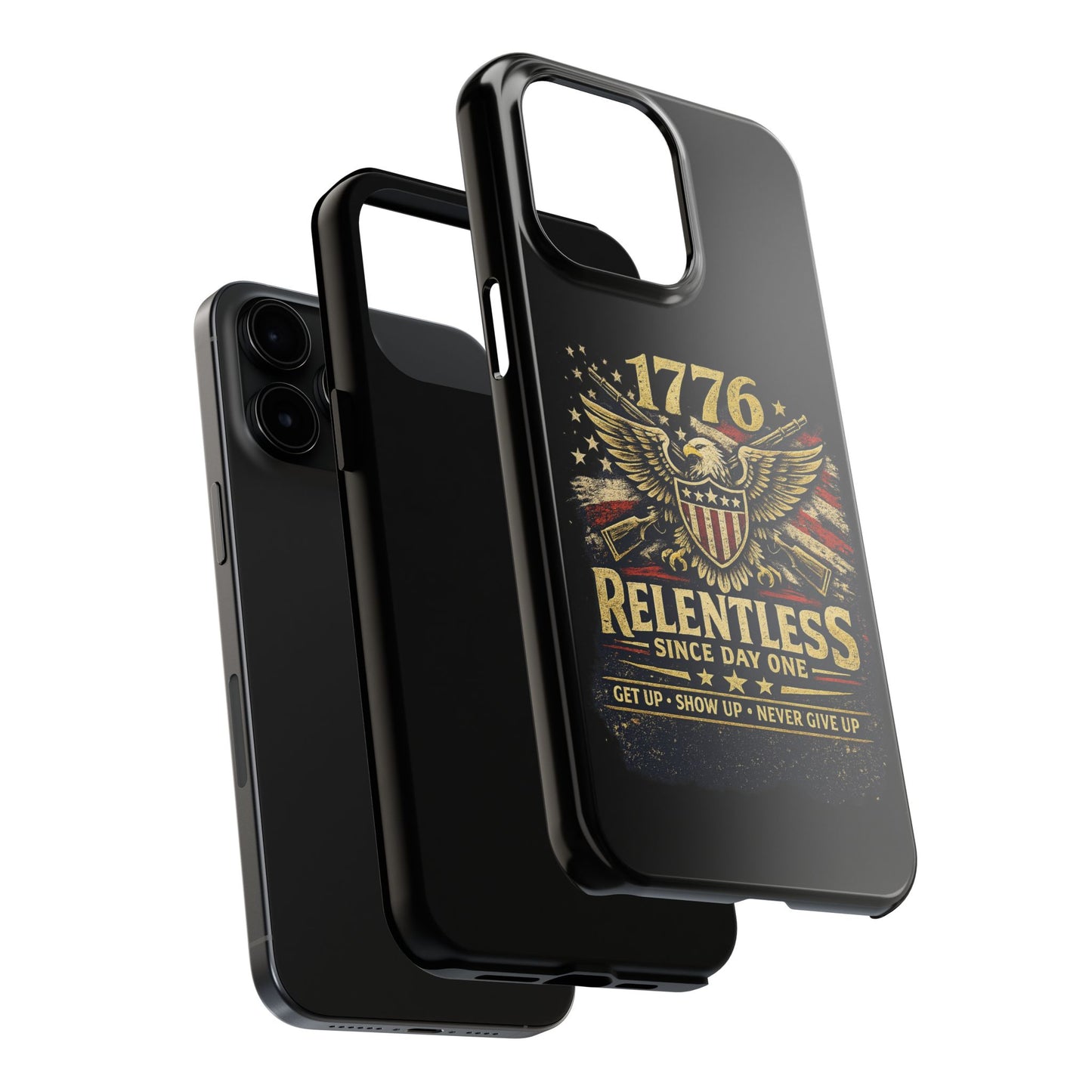 Patriotic 4th of July Tough Phone Case | Shockproof Protective Cover for iPhone & Samsung | USA Independence Day Design
