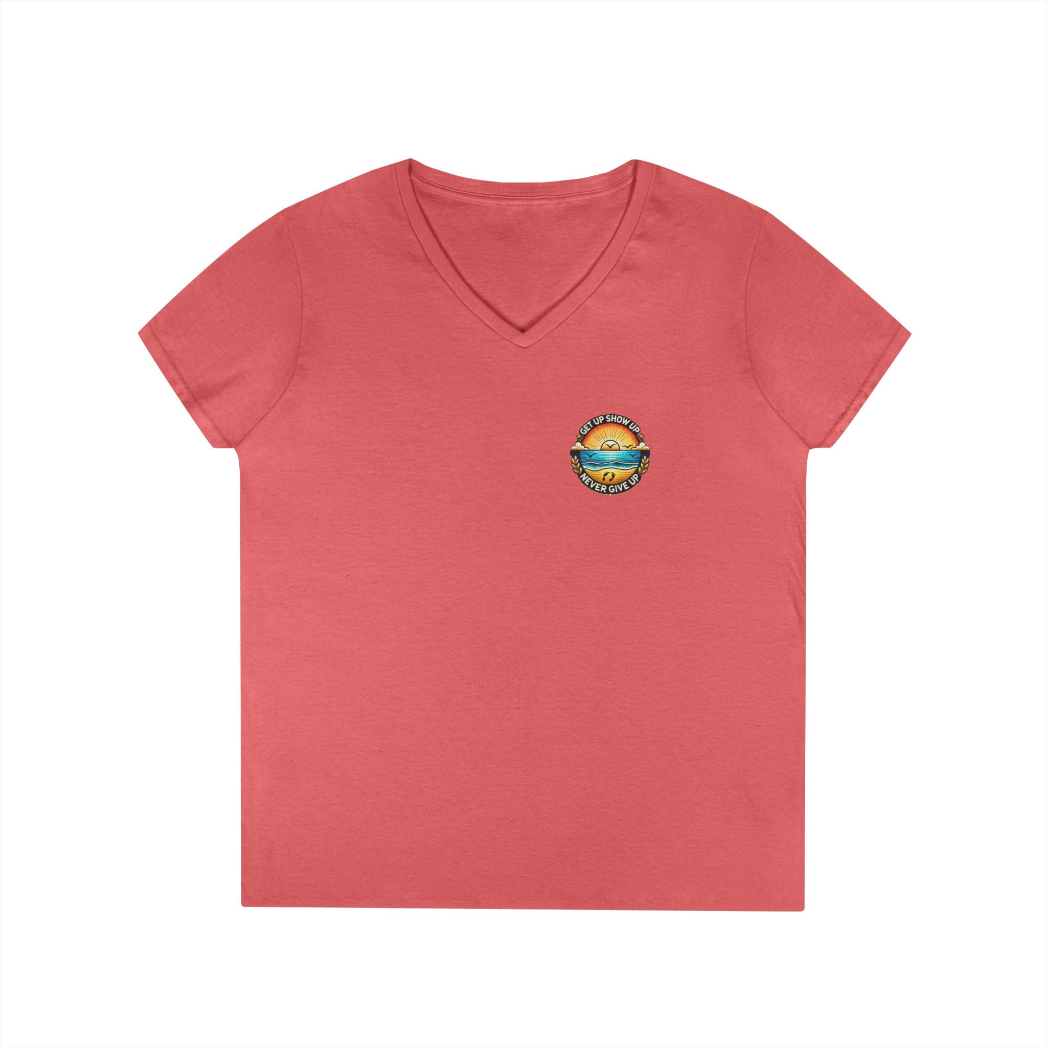 Women's V Neck-Strength in Motion