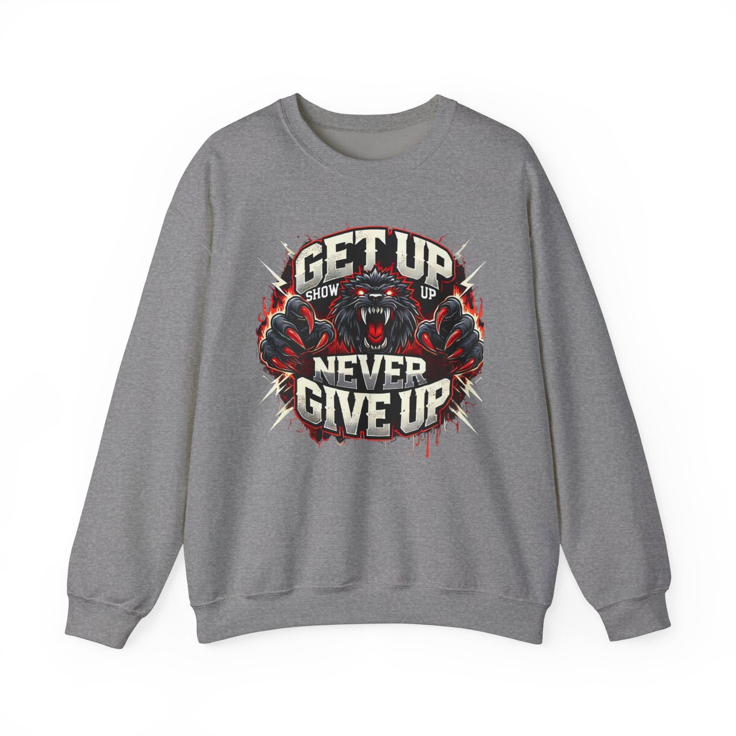 Relentless Drive Crewneck Sweatshirt UNISEX– Stay Warm, Stay Motivated