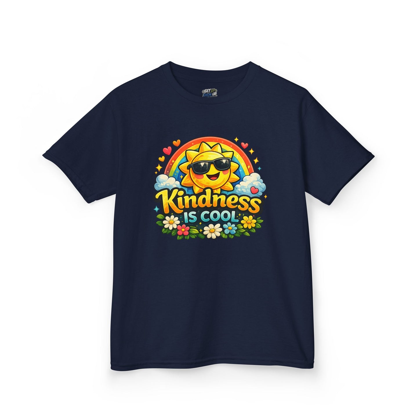 Kids Heavy Cotton™ Tee "Kindness is Cool"