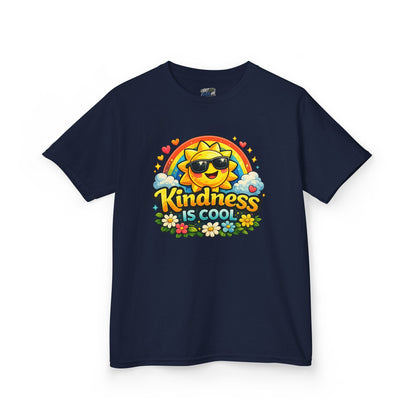 Kids Heavy Cotton™ Tee "Kindness is Cool"