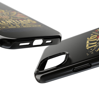 Patriotic 4th of July Tough Phone Case | Shockproof Protective Cover for iPhone & Samsung | USA Independence Day Design