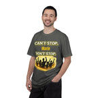 Custom Name Motivational T-Shirt – Can’t Stop. Won’t Stop.