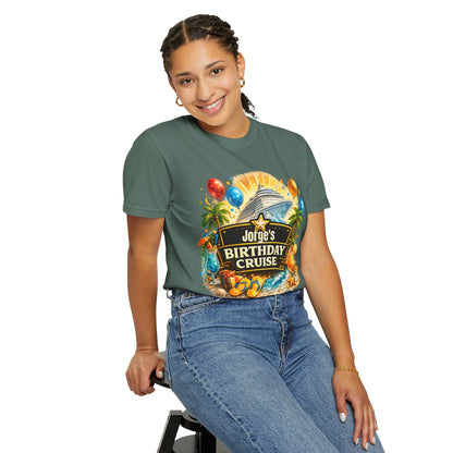 Custom Name Birthday Cruise Shirt