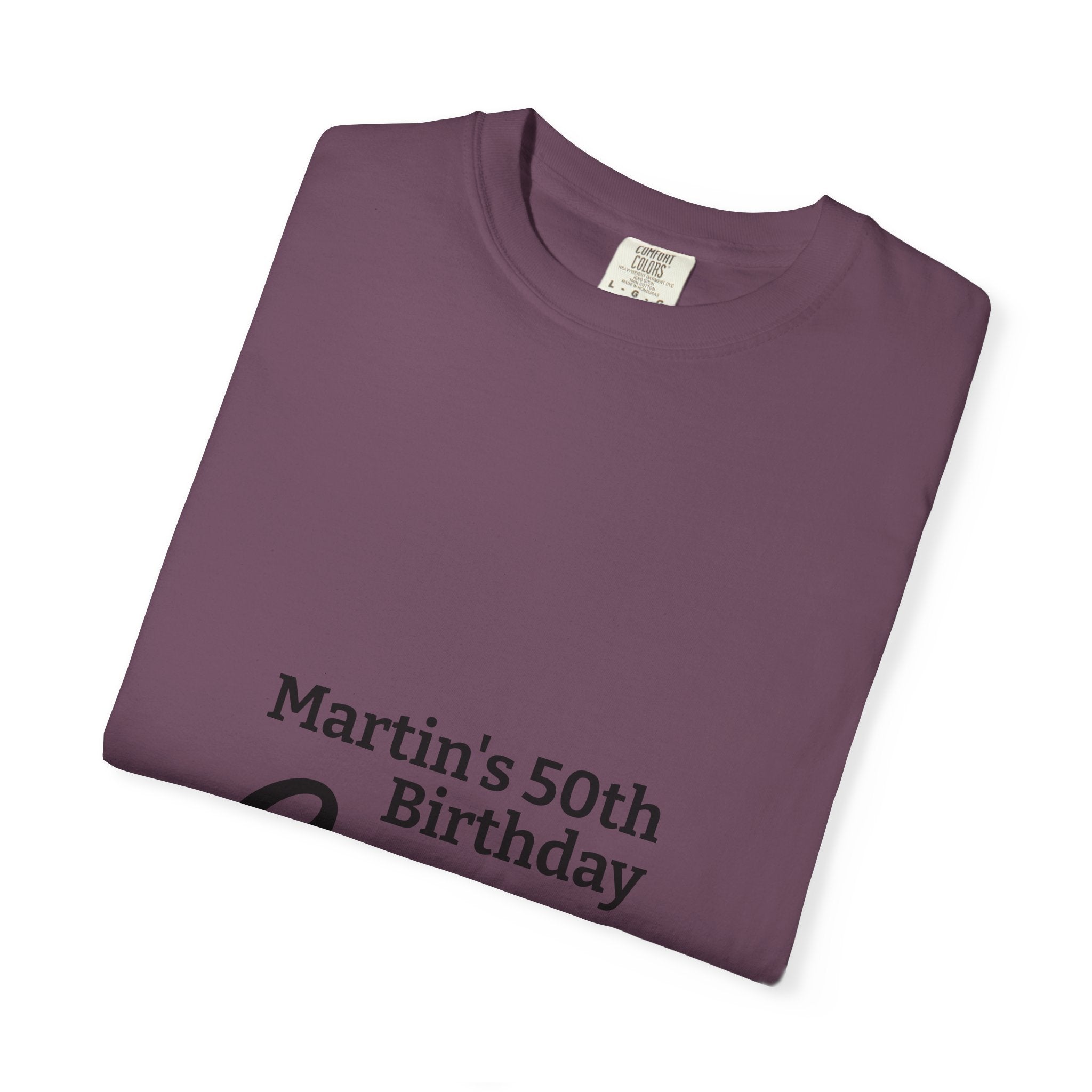 Custom Name & Age Birthday Crew T-Shirt – Personalized Group Shirt