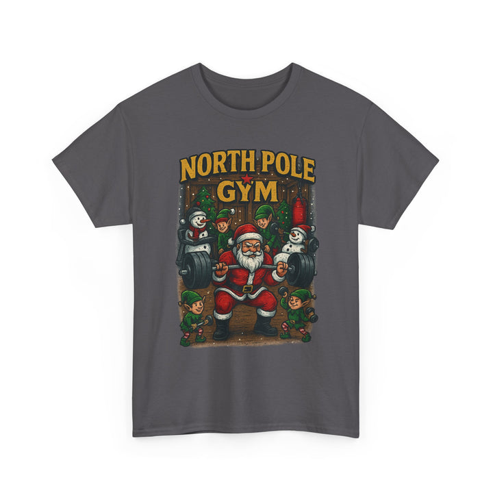 North Pole Gym. Unisex Heavy Cotton Tee