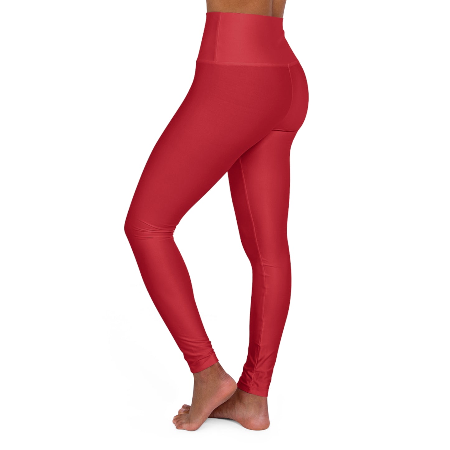 Stronger Every Day Leggings – Confidence Meets Performance (Red)