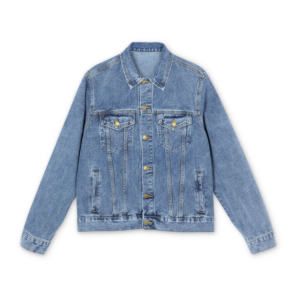 Men's Classic Denim Jacket " Chasing PRs Not People"