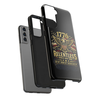 Patriotic 4th of July Tough Phone Case | Shockproof Protective Cover for iPhone & Samsung | USA Independence Day Design