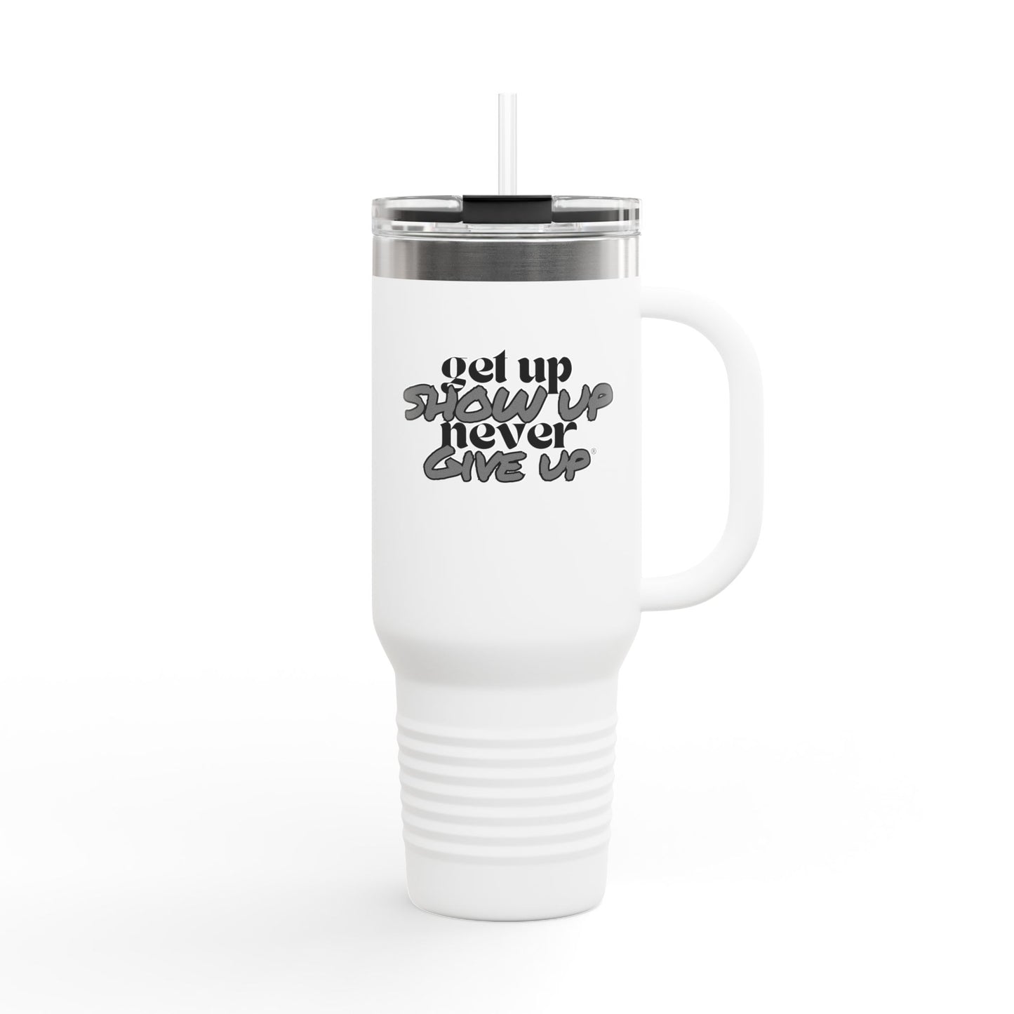 No Excuses Water Bottle – Stay Hydrated, Stay Motivated 40oz