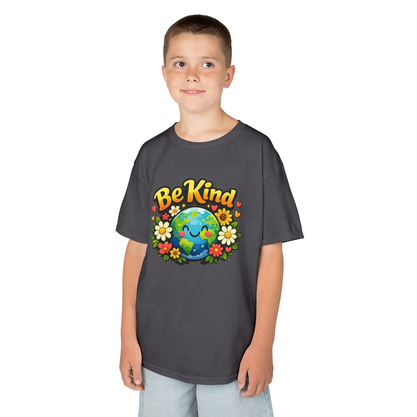 Kids Heavy Cotton™ Tee "Be Kind"