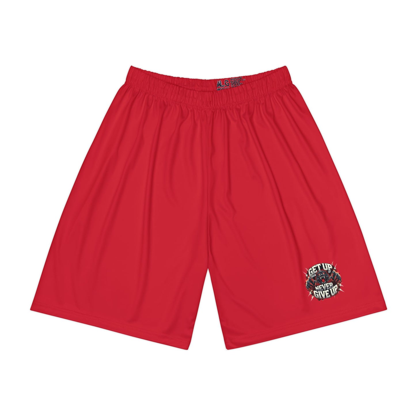 Relentless Performance Men’s Sports Shorts (Dark Red)