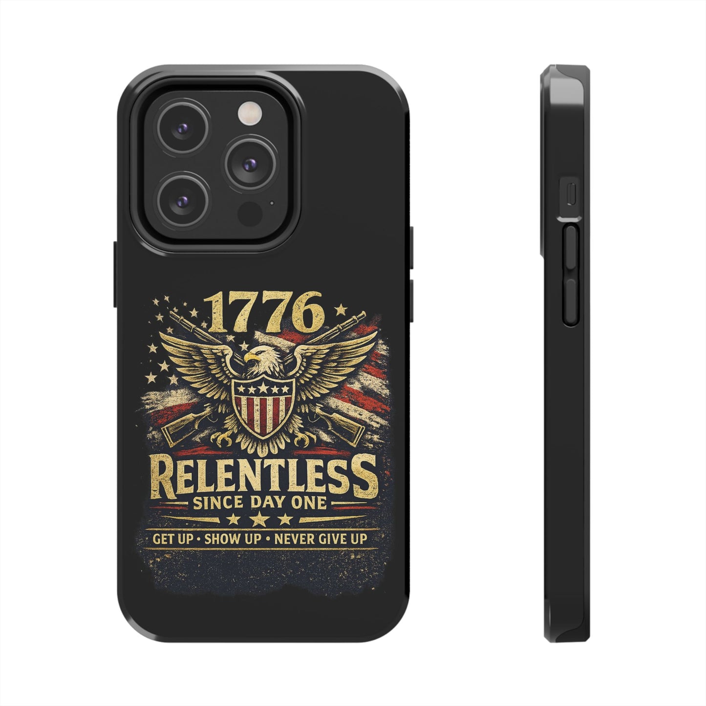 Patriotic 4th of July Tough Phone Case | Shockproof Protective Cover for iPhone & Samsung | USA Independence Day Design