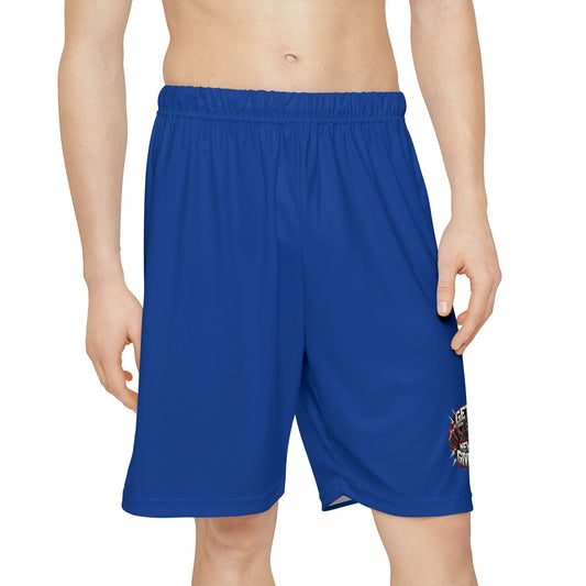 Relentless Performance Men’s Sports Shorts (Dark Blue)