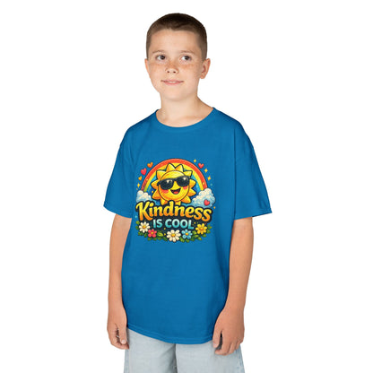 Kids Heavy Cotton™ Tee "Kindness is Cool"