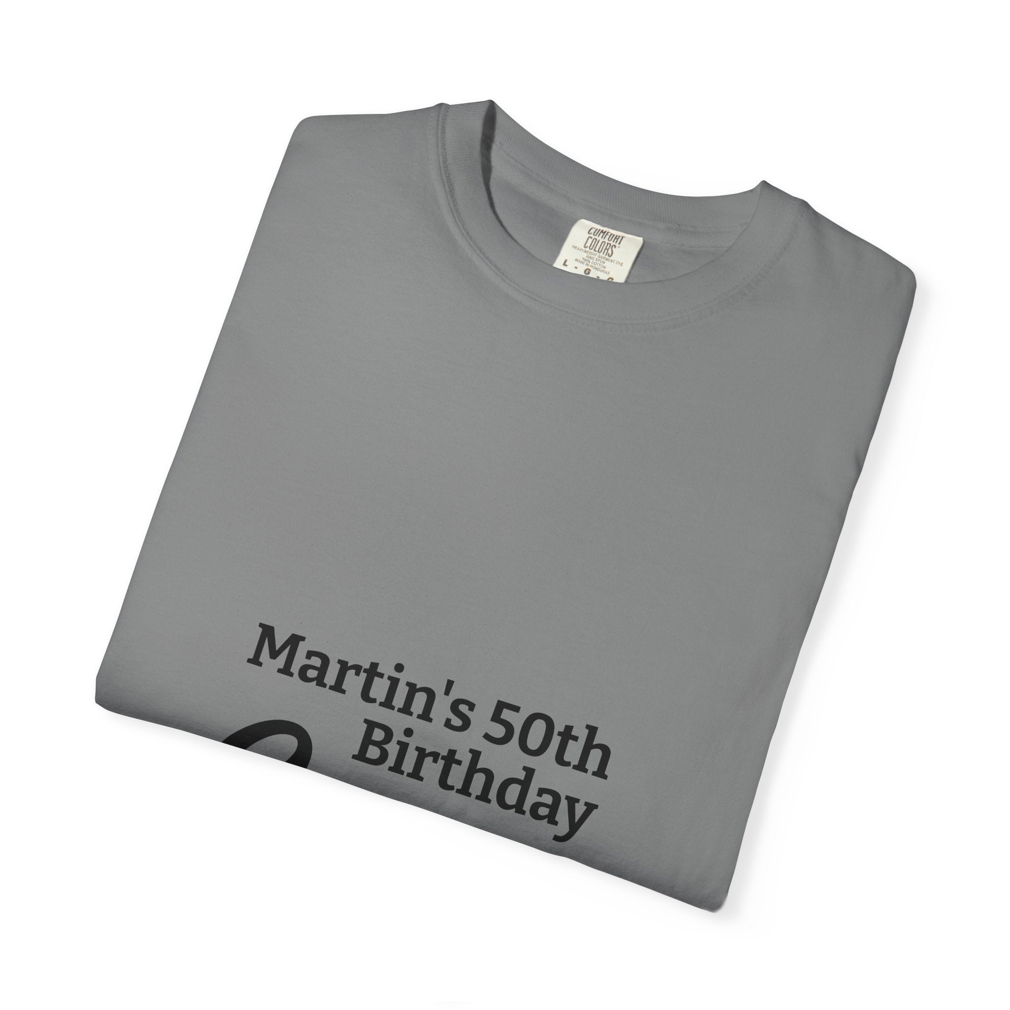 Custom Name & Age Birthday Crew T-Shirt – Personalized Group Shirt