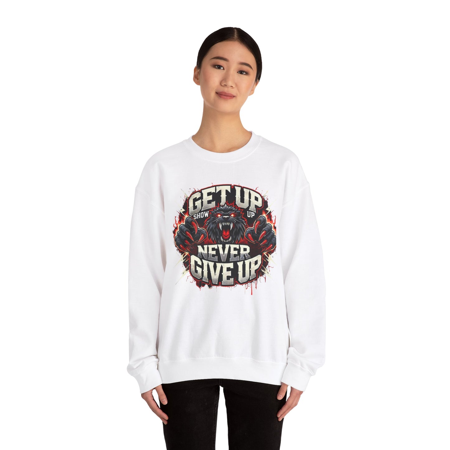 Relentless Drive Crewneck Sweatshirt UNISEX– Stay Warm, Stay Motivated