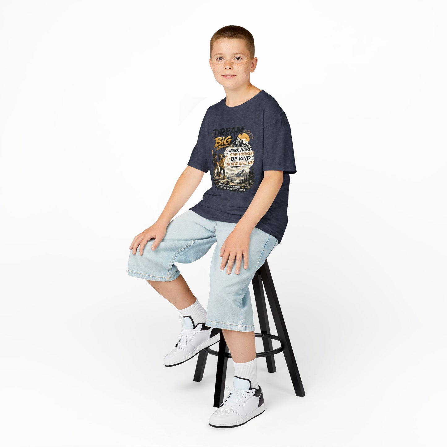 Kids Heavy Cotton™ Motivational T shirt