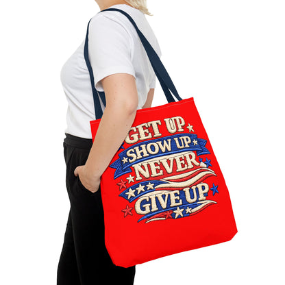 Patriotic 4th of July Tote Bag | Reusable American Pride Shopping Bag | USA Independence Day Beach, Grocery & Everyday Carry Tote