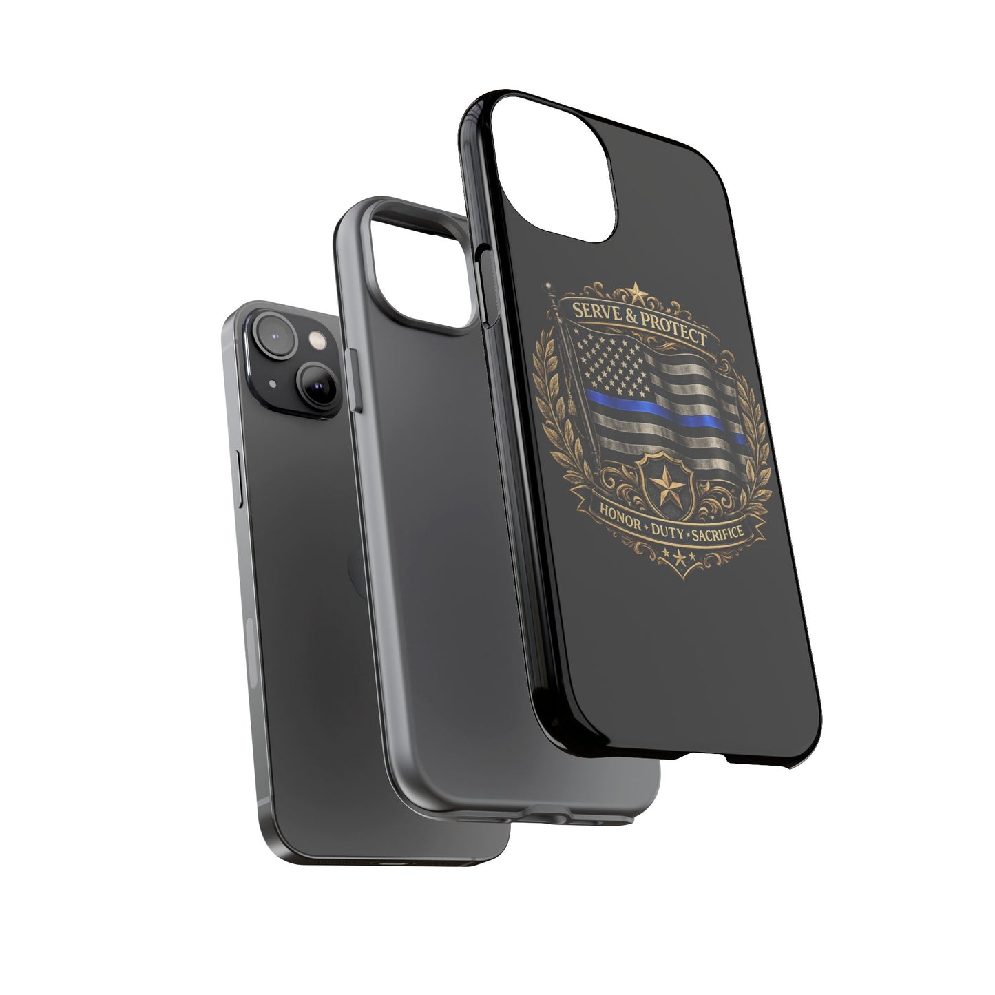 Blue Line Legacy Tough Phone Case