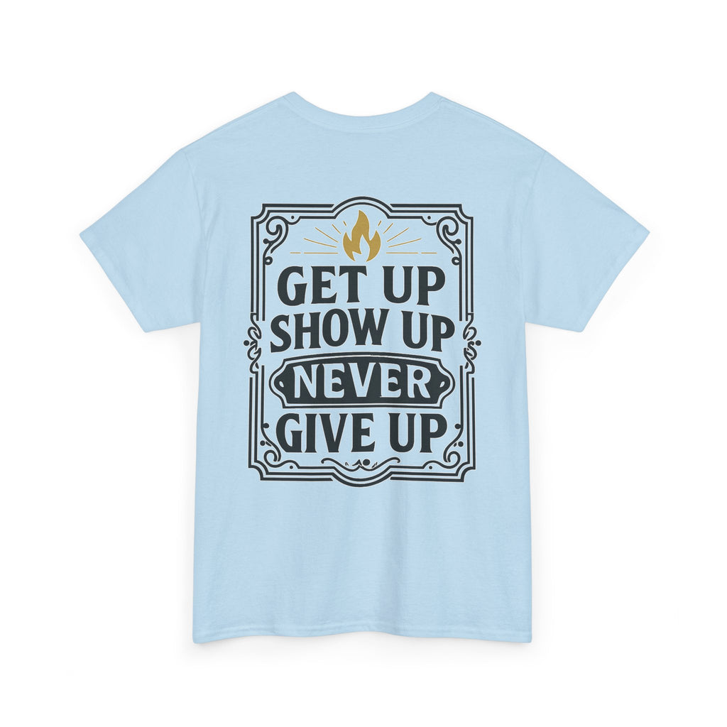 Built In Silence. Unleashed in Iron. Unisex Heavy Cotton Tee