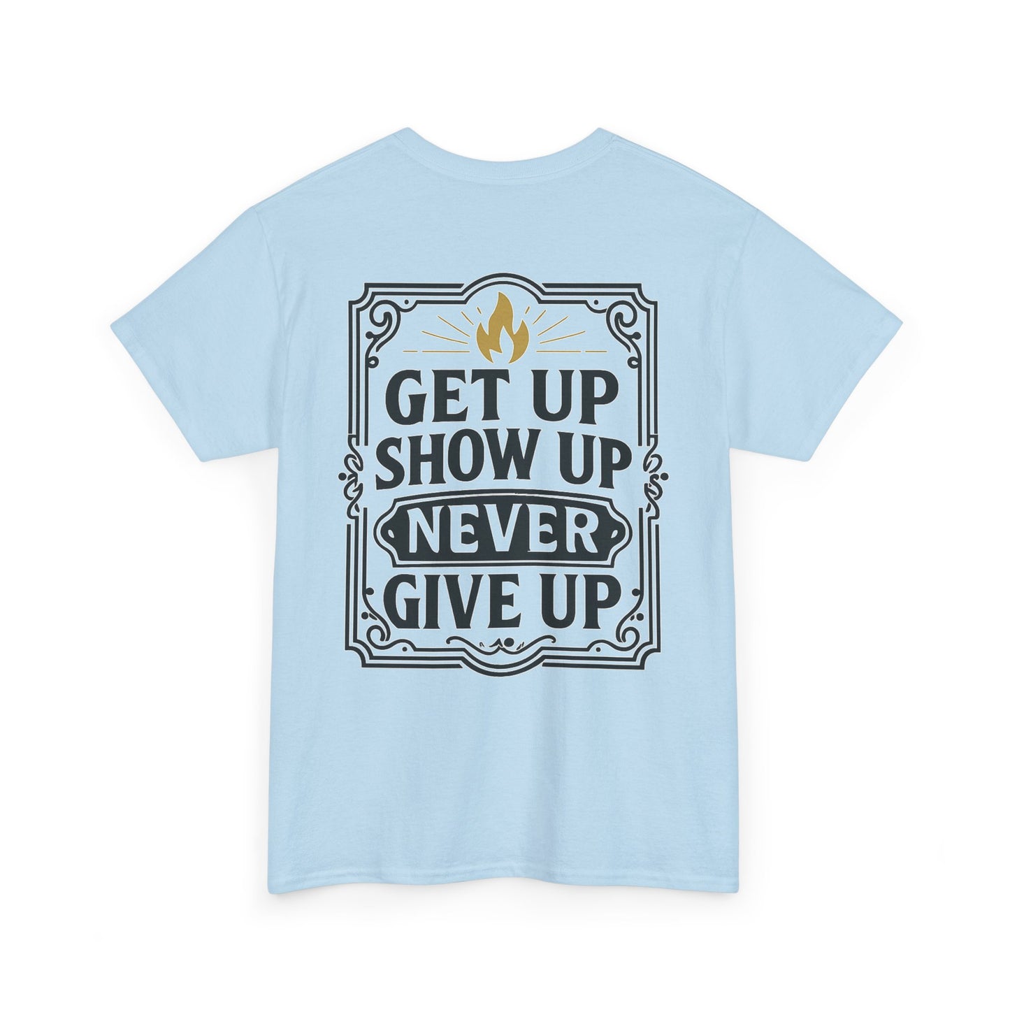 Built In Silence. Unleashed in Iron. Unisex Heavy Cotton Tee