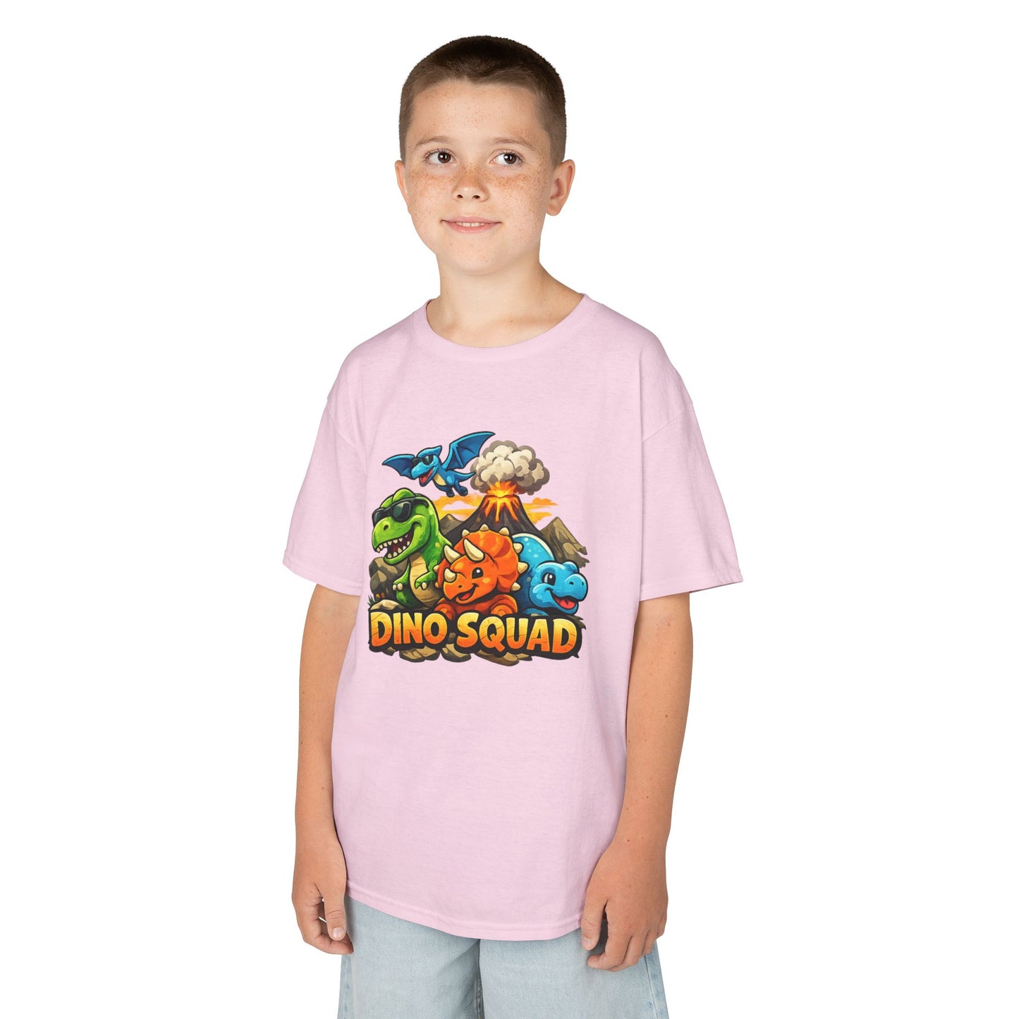 Kids Heavy Cotton™ Tee "Dino Squad"
