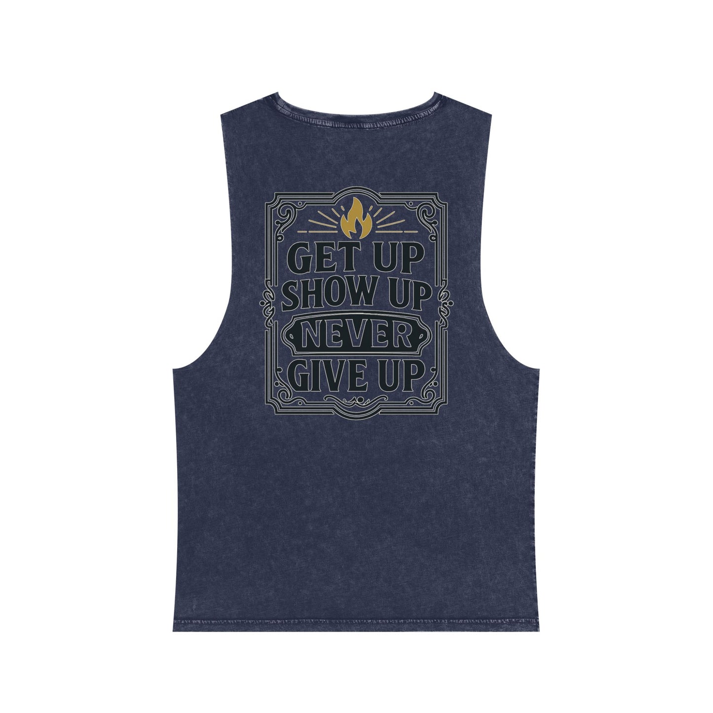 Built In Silence. Unleashed In Iron. Muscle tank