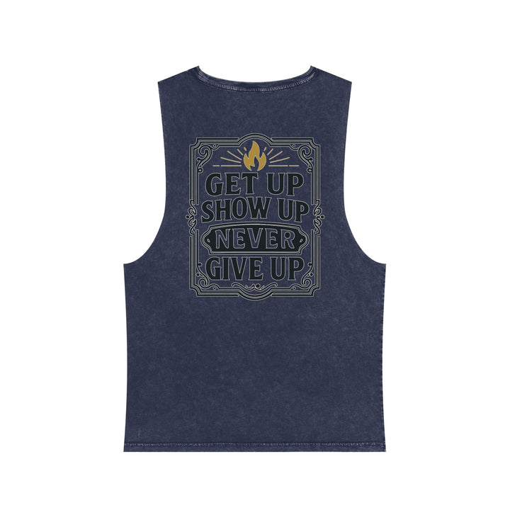 Built In Silence. Unleashed In Iron. Muscle tank