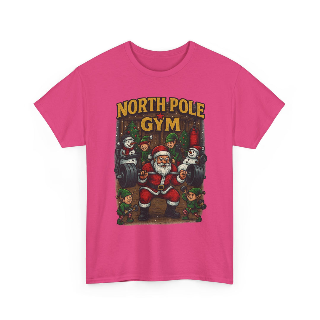 North Pole Gym. Unisex Heavy Cotton Tee