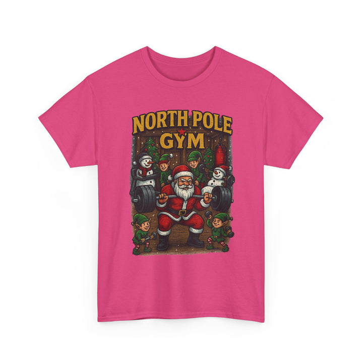 North Pole Gym. Unisex Heavy Cotton Tee