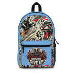 Go-Getter Backpack – Carry Your Goals Everywhere (Light Blue)