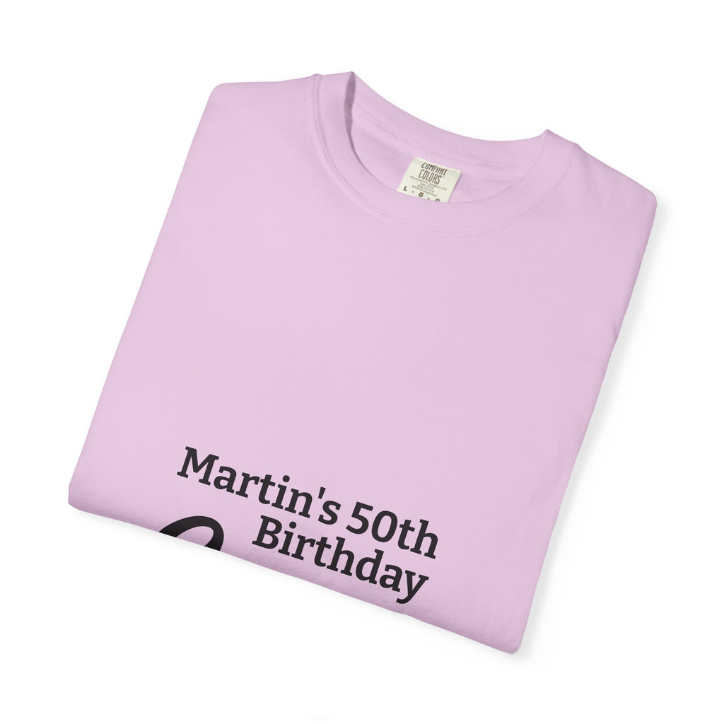 Custom Name & Age Birthday Crew T-Shirt – Personalized Group Shirt