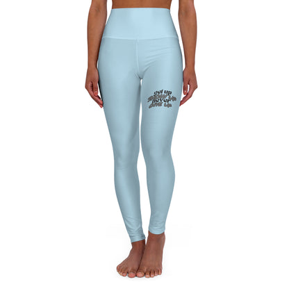 Stronger Every Day Leggings – Confidence Meets Performance (Light Blue)